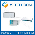 19inch 4U 96 base deslizante fibra óptica Patch Panel ODF tipo fijo